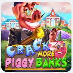 Crack More Piggy Banks slot game at KingHills Casino